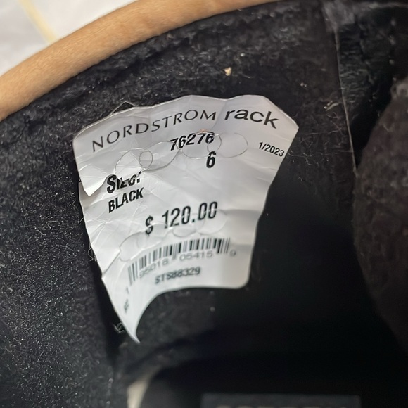 Black Sperry Boots sz 6 - Picture 5 of 5